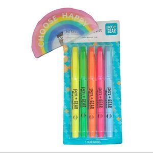Pen Gear Highlighters & Rainbow Eraser